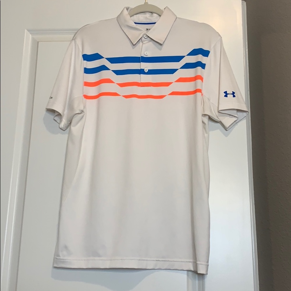 Under Armour polo golf shirt white